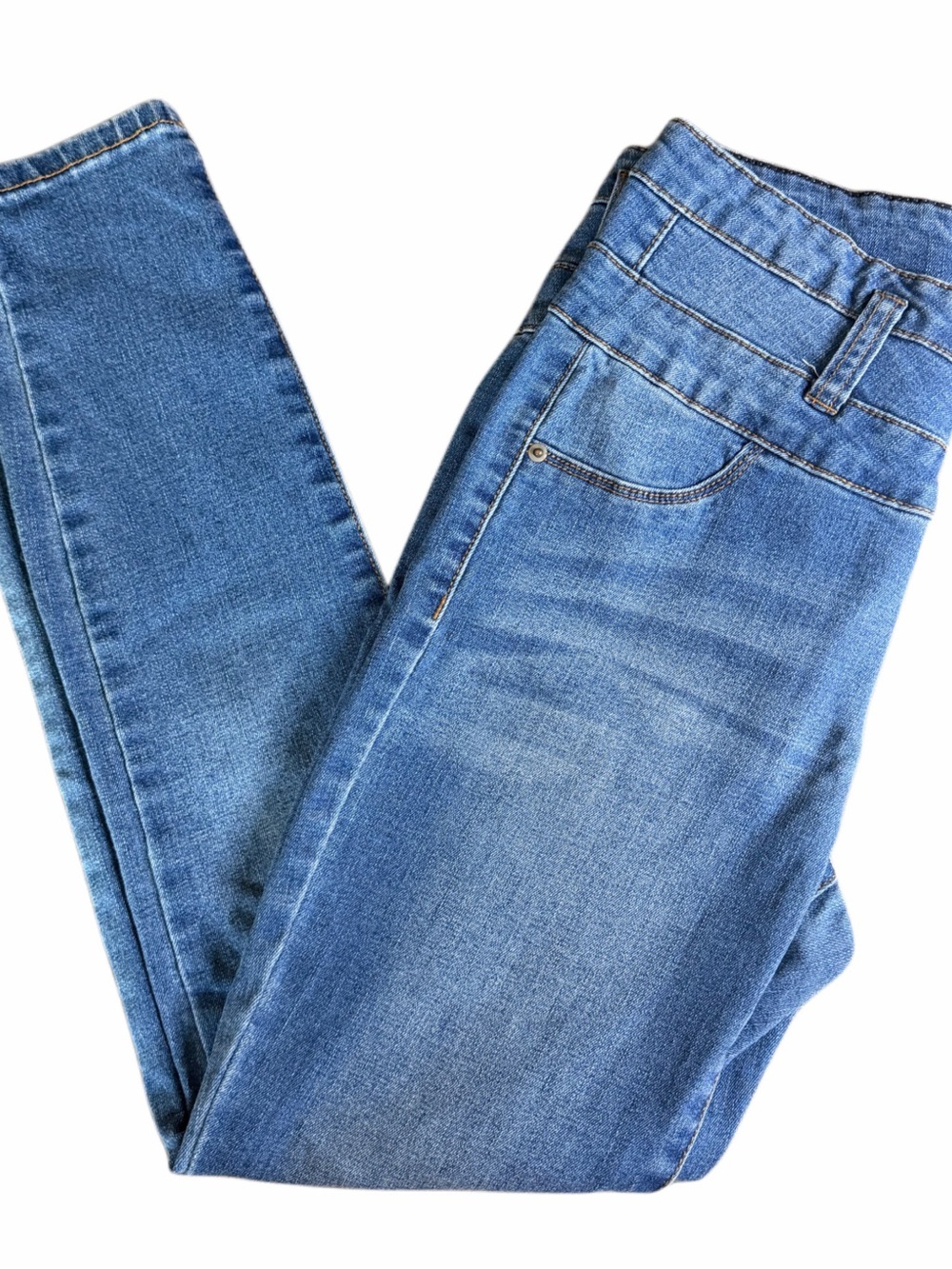 Rue 21 Womens Size 4 High Rise Ankle Jegging Skinny Jeans Medium Wash